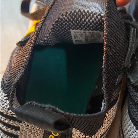 adidas Black and Yellow Mesh Sneakers - Picture 7 of 7